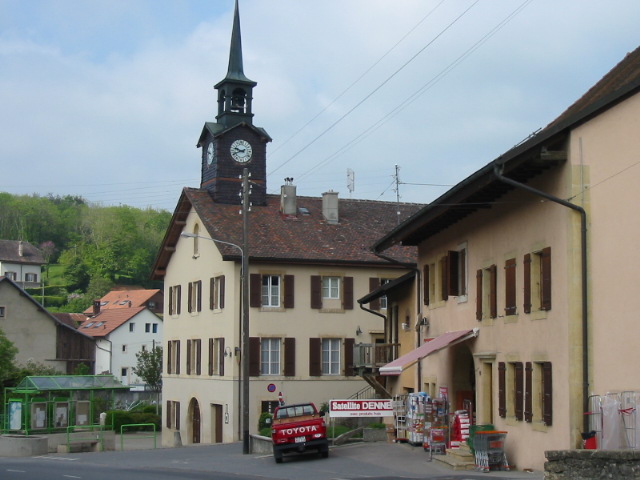 Centre du village et collège