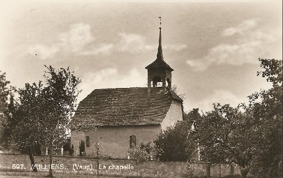 la chapelle depuis le Nord
